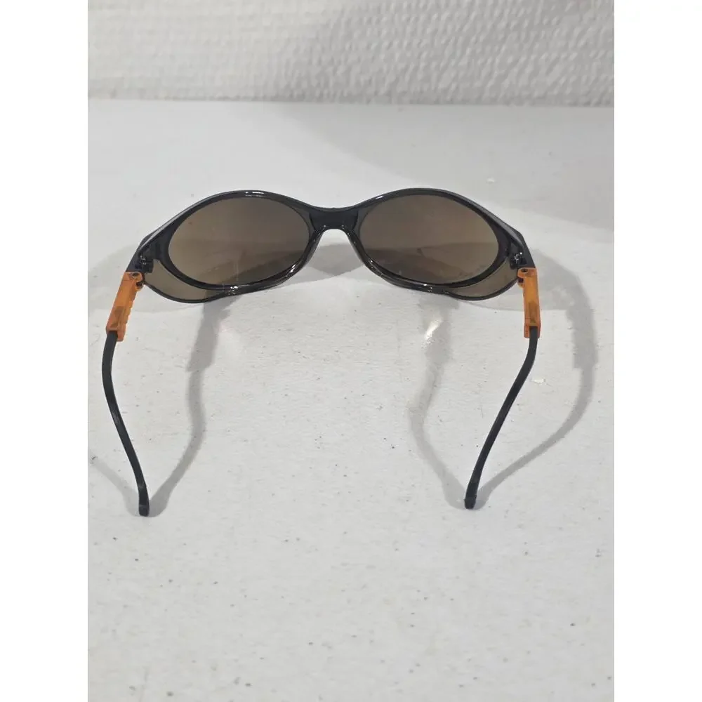 Harley Davidson Sunglasses HD001X Z87 Black Orange Biker EX Condition